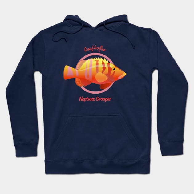 Neptune Grouper Hoodie by Reefhorse